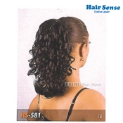 Hair Sense 100% Premium Fiber Drawstring Ponytail - HS-581
